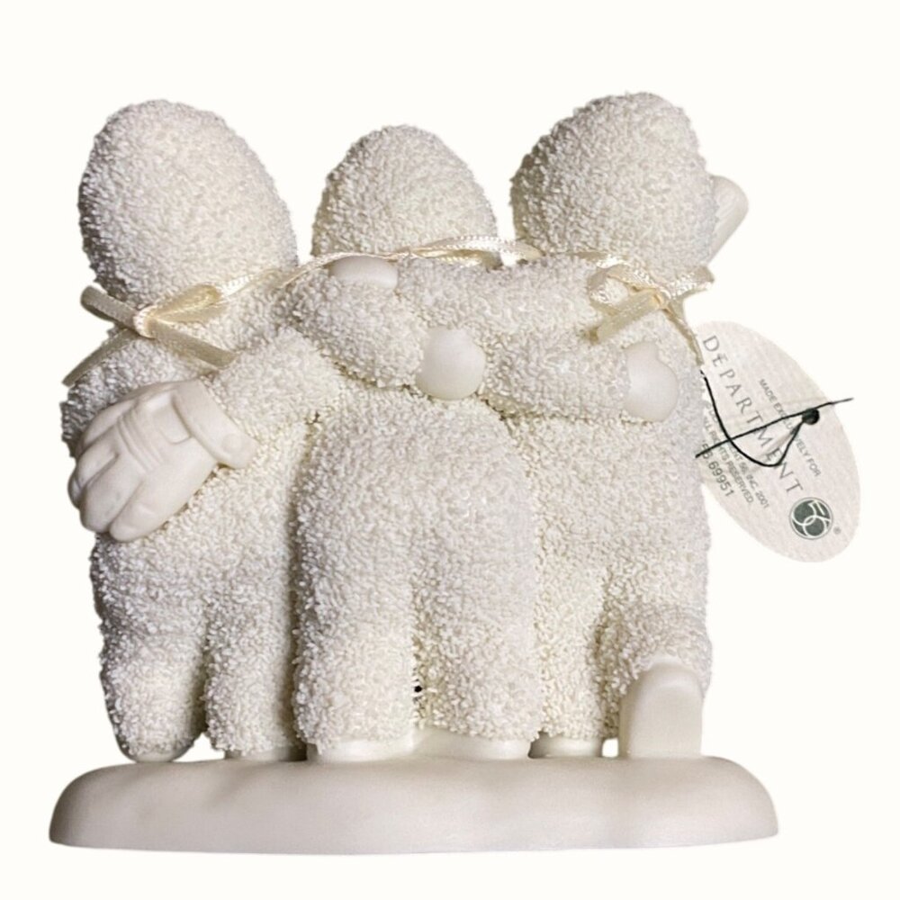 Department 56 Snowbabies Good Sports Good Friends Collectible Figurine Rare - Picture 5 of 7
